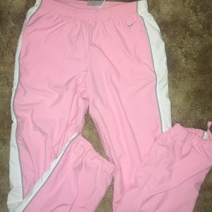 Baby Pink Nike Sweatpants